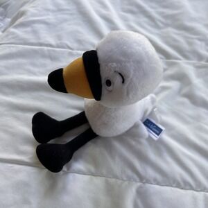 Goose Plush From Duck and Goose‎ Book Stuffed Animal Merrymaker 9"